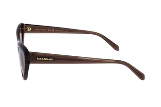Lunettes de soleil femme - Catégorie 2 - Ferragamo - Marron