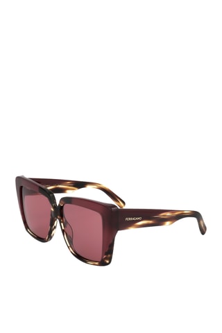 Lunettes de soleil femme - Catégorie 3 - Ferragamo - Marron