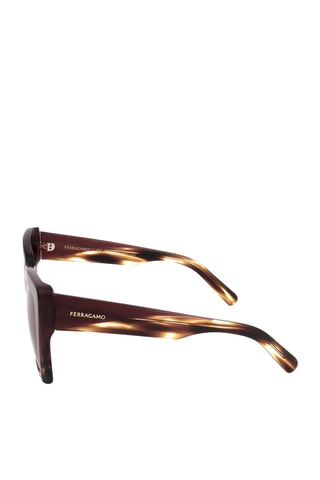 Lunettes de soleil femme - Catégorie 3 - Ferragamo - Marron