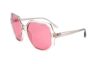 Lunettes de soleil femme Catégorie 2 - Blanc et doré