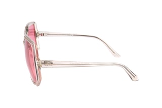 Lunettes de soleil femme Catégorie 2 - Blanc et doré
