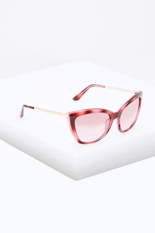 Lunettes de soleil femme Catégorie 3 - Doré et rose - Rose