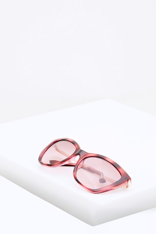 Lunettes de soleil femme Catégorie 3 - Doré et rose - Rose