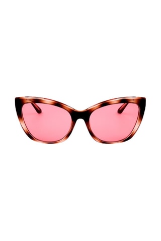 Lunettes de soleil femme Catégorie 2 - Doré rose et marron - Doré et rose