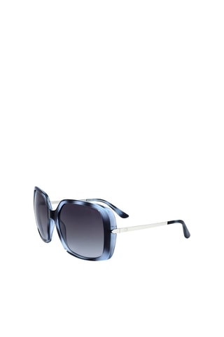 Lunettes de soleil femme Catégorie 3 - Ciel et argenté - Bleu