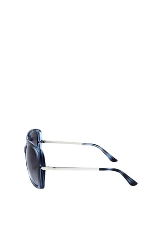 Lunettes de soleil femme Catégorie 3 - Ciel et argenté - Bleu