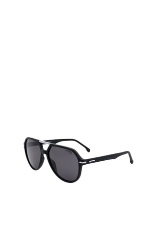 Lunettes de soleil homme - Catégorie 3  - Carrera - Argenté, gris et noir