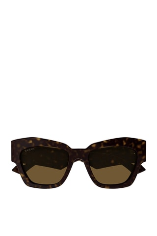 Lunettes de soleil femme - Catégorie 3 - Gucci - Marron