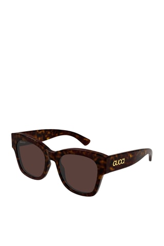 Lunettes de soleil femme - Catégorie 3 - Gucci - Marron