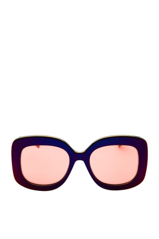 Lunettes de soleil femme - Verres effet miroir - Catégorie 3 - Karl Lagerfeld - Rouge