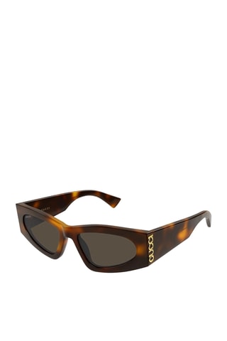 Lunettes de soleil femme - Catégorie 3 - Gucci - Marron