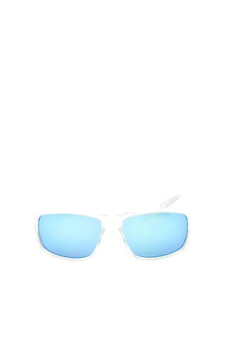 Lunettes de soleil - Verres effet miroir - Catégorie 3 - Homme - Nike - Transparent et bleu