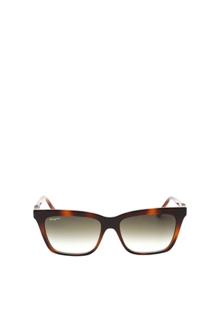 Lunettes de soleil femme - Catégorie 3 - Salvatore Ferragamo - Marron