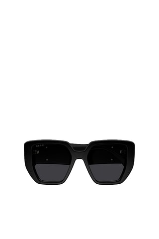 Lunettes de soleil femme - Catégorie 3 - Gucci - Gris et noir
