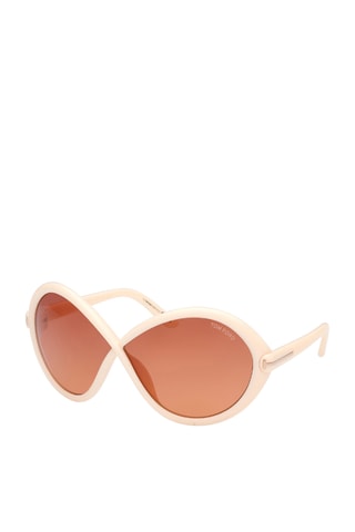 Lunettes de soleil femme - Catégorie 3 - Tom Ford - Beige