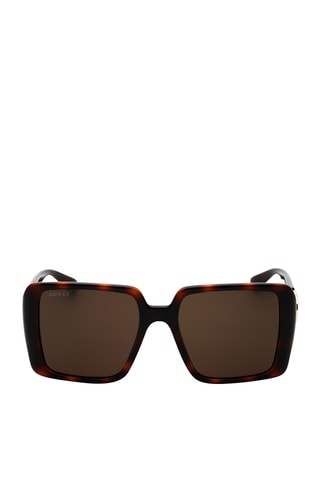 Lunettes de soleil femme - Catégorie 3 - Gucci - Marron
