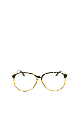 Lunettes de vue femme - Victoria Beckham - Marron et jaune
