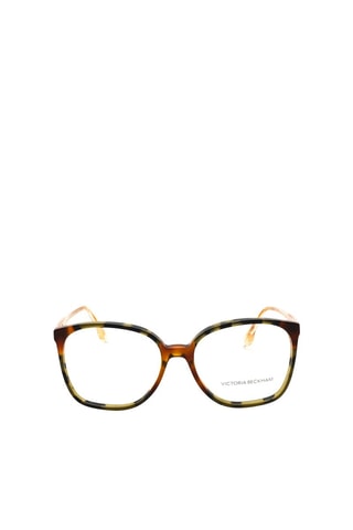 Lunettes de vue femme - Victoria Beckham - Marron et jaune