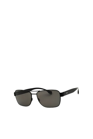 Lunettes de soleil polarisées homme - Catégorie 3 - Hugo Boss - Gris et noir