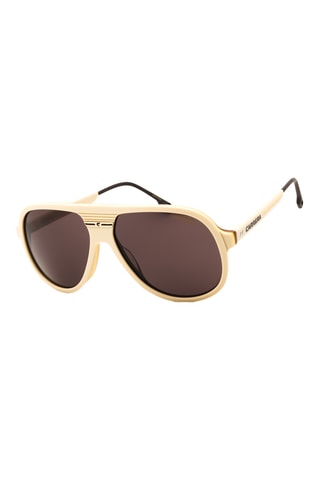 Lunettes de soleil homme - Catégorie 3 - Beige et violet
