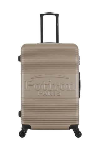 Maleta grande Paris (L) - 76,5 cm - Beige