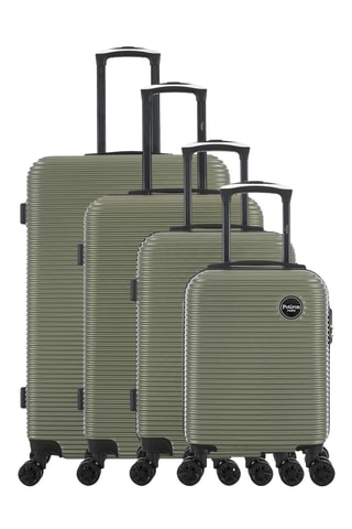Juego de 4 maletas Opera (XS/S/M/L) - 47/57,5/67/76,5 cm - Caqui