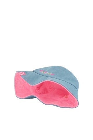 Gorro bucket reversible - Rosa y azul cobalto
