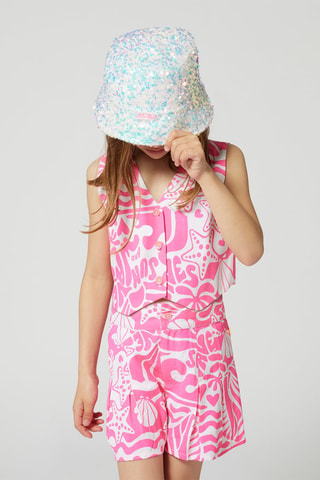 Chaleco de traje - Rosa