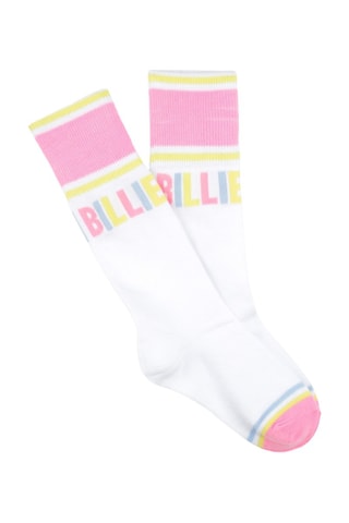 2 pares de calcetines - Blanco y rosa