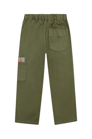 Pantalón recto - Verde caqui