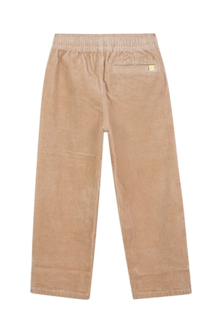 Pantalón recto de pana - Beige