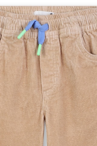 Pantalón recto de pana - Beige