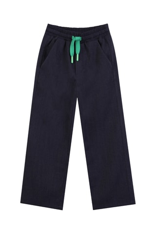 Pantalón recto - Azul marino