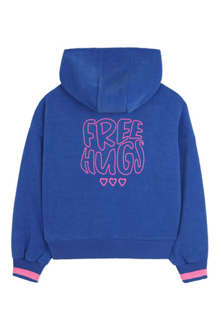 Sudadera con capucha - Azul