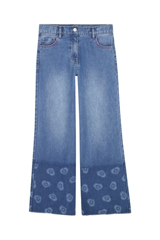 Vaquero wide leg - Azul
