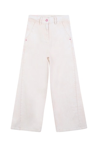 Pantalón loose fit - Beige
