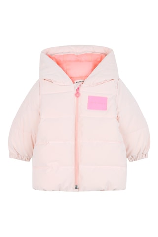 Anorak con capucha - Rosa pastel