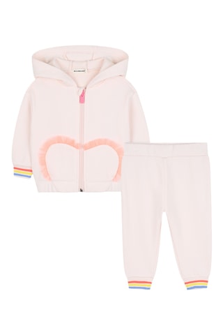 Sudadera y pantalón de chándal - Rosa pastel