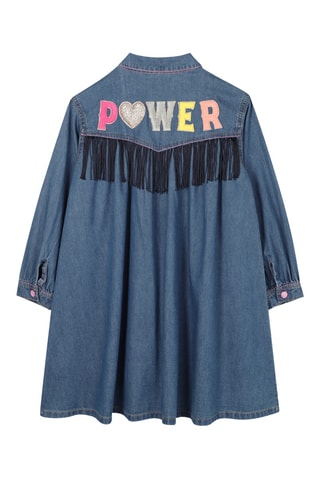 Vestido camisero - Azul vaquero