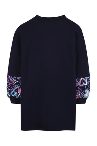 Vestido sudadera - Azul marino