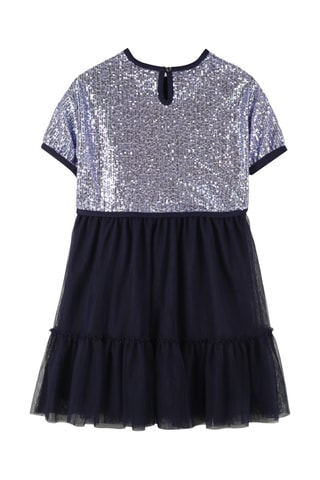 Vestido corto - Azul marino