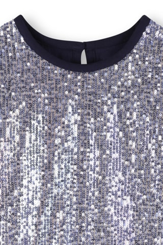 Vestido corto - Azul marino