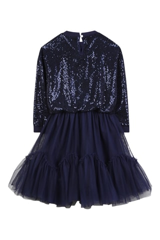 Vestido corto - Azul marino