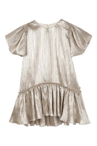 Vestido corto - Plateado