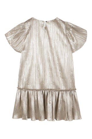 Vestido corto - Plateado