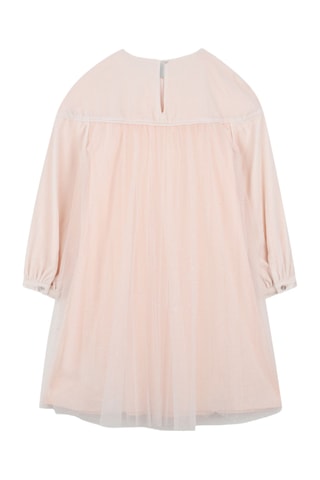 Vestido trapecio - Rosa pastel