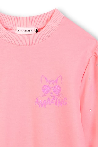 Vestido sudadera - Rosa