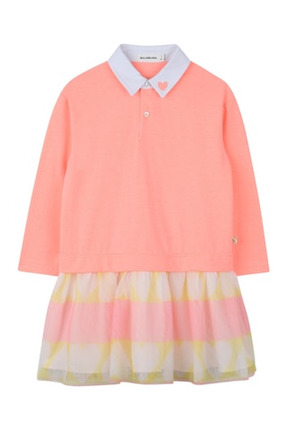 Vestido polo - Coral