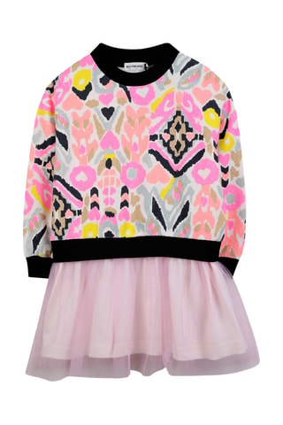 Vestido sudadera - Rosa