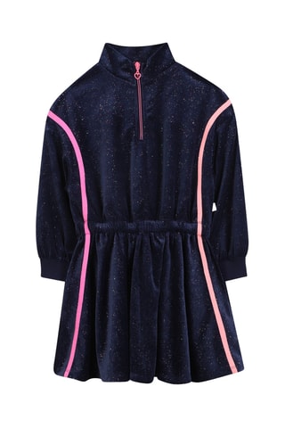 Vestido corto - Azul marino